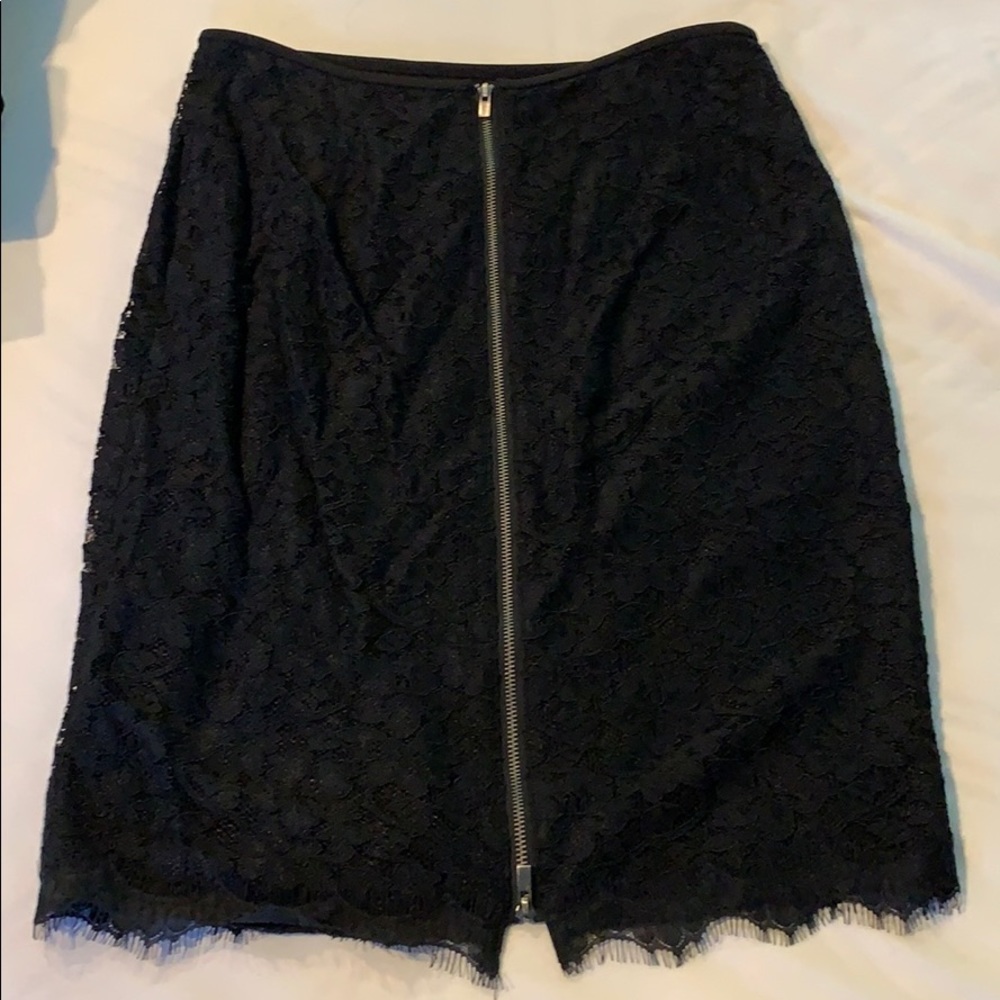 DVF lace skirt